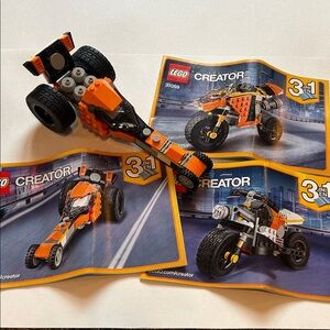 LEGO Creator 3-in-1 Sunset Street Bike Set #31059
Built set.  No box.